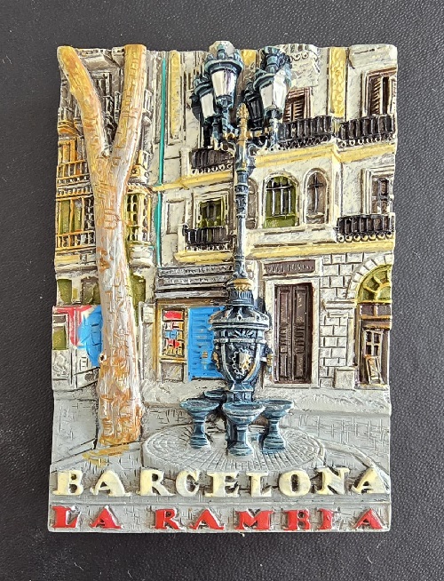 La Rambla Barcelona Magnet