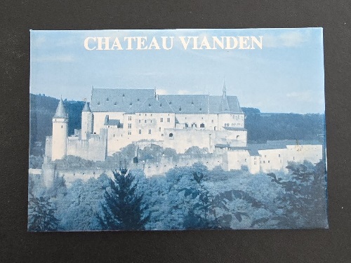 Chateau Vianden Luxembourg Magnet