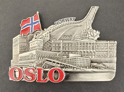 Oslo Norway Overview Magnet