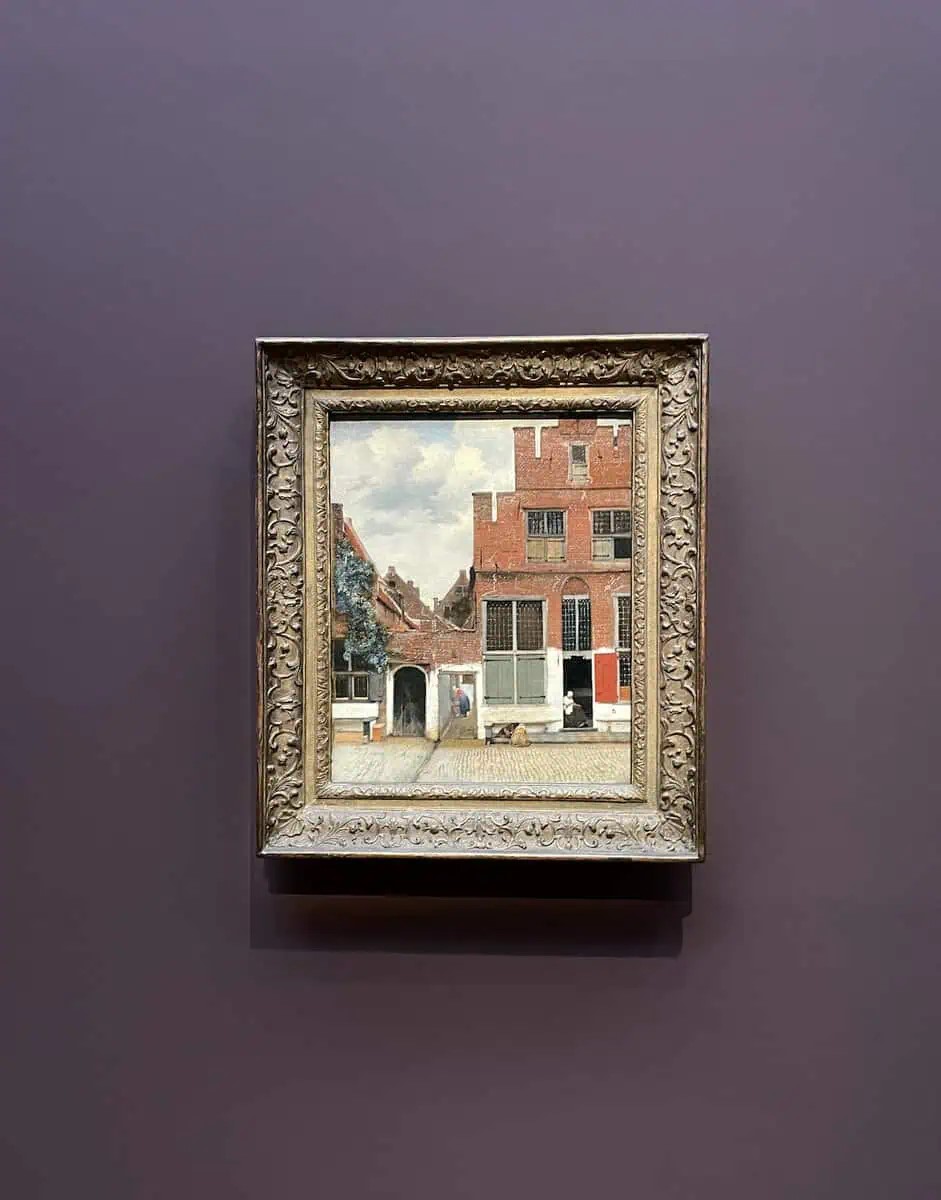 Amsterdam Vermeer Rijksmuseum Het Straatje